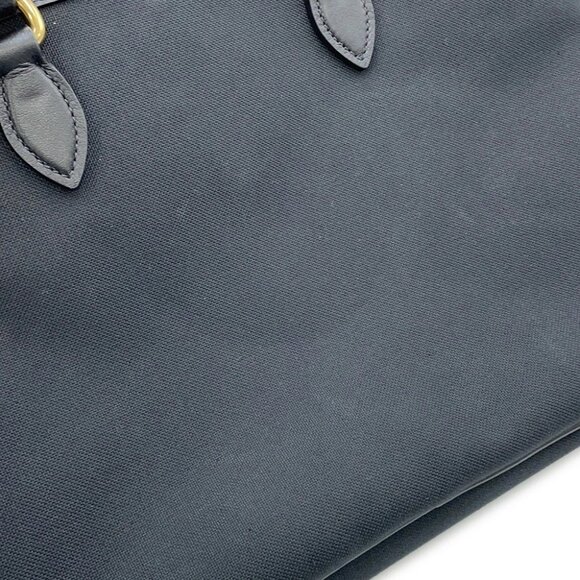 PRADA Jacquard 2WAY Handbag Canvas/Leather - Picture 8 of 15